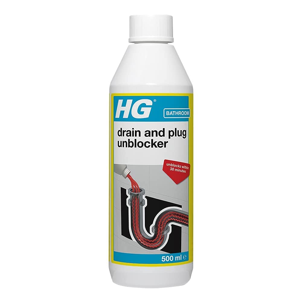 HG - Liquid Drain Unblocker for Blocked Drains & Plug Holes (1L)