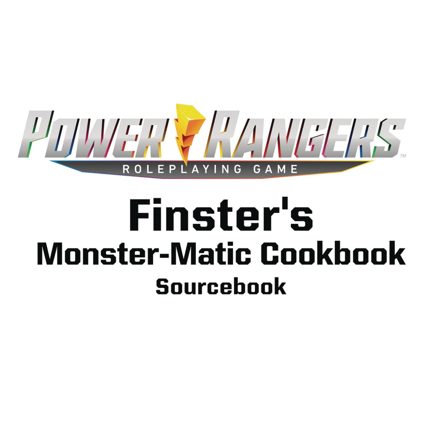 Renegade POWER RANGERS RPG FINSTERS MONSTERMATIC SOURCEBOOK | Hardcover | English