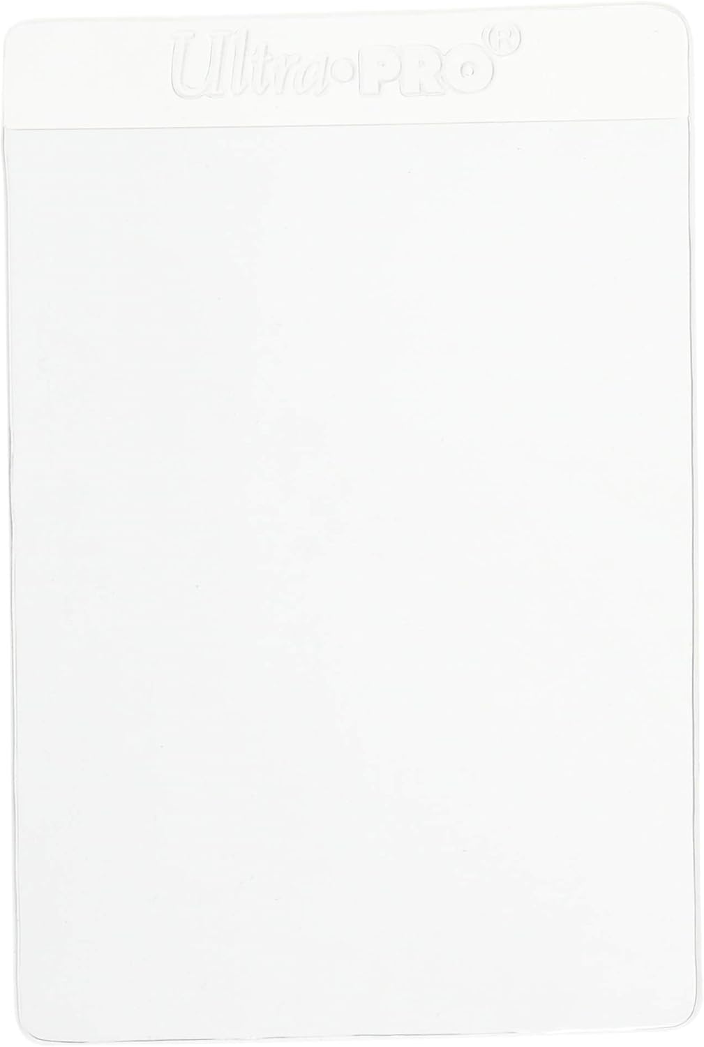 Ultra Pro Semi-Rigid Tall Card Sleeves 200ct - 1/2" Lip for Grading Submissions