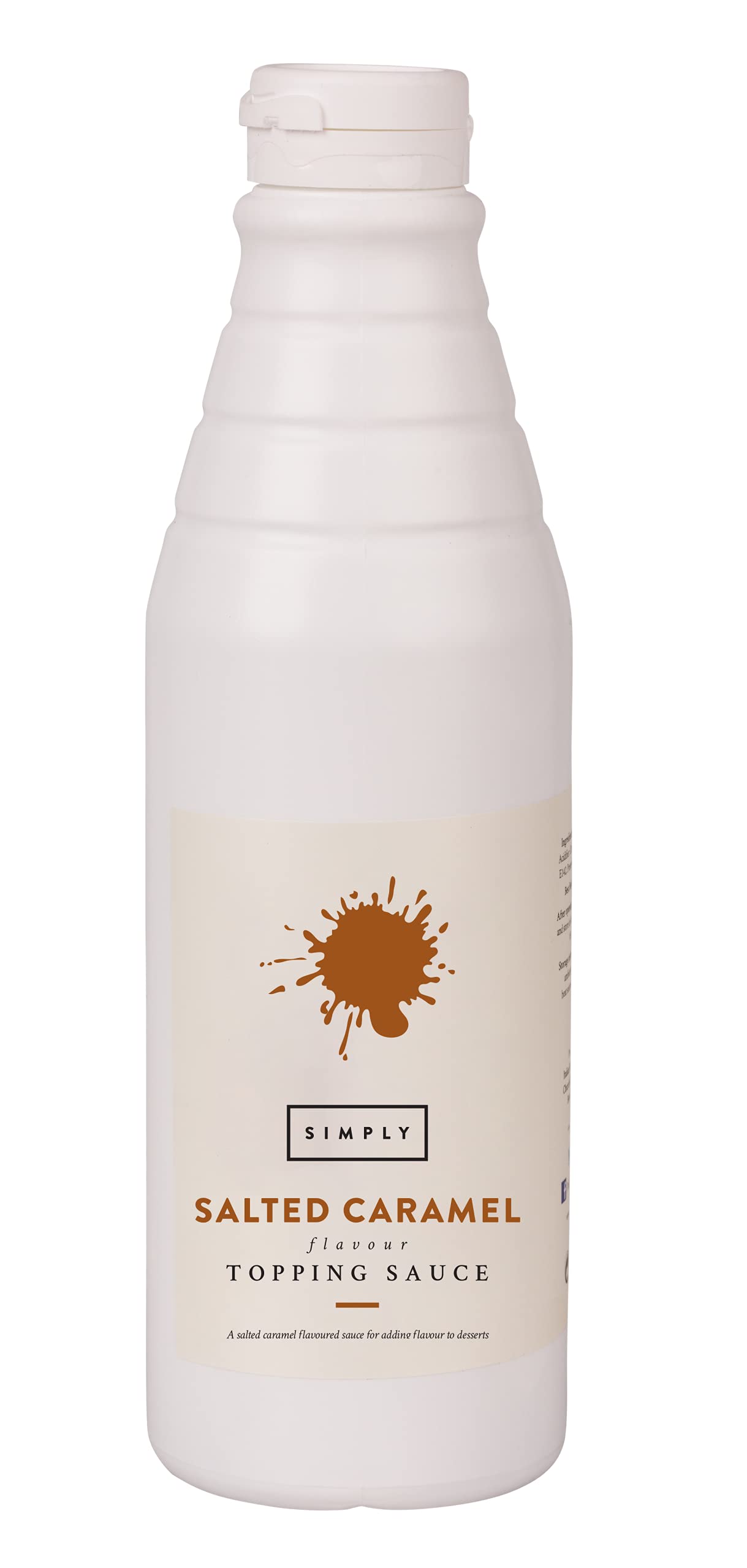 Simply Salted Caramel Topping Sauce - Ready to Use Dessert Topping | 1 kg