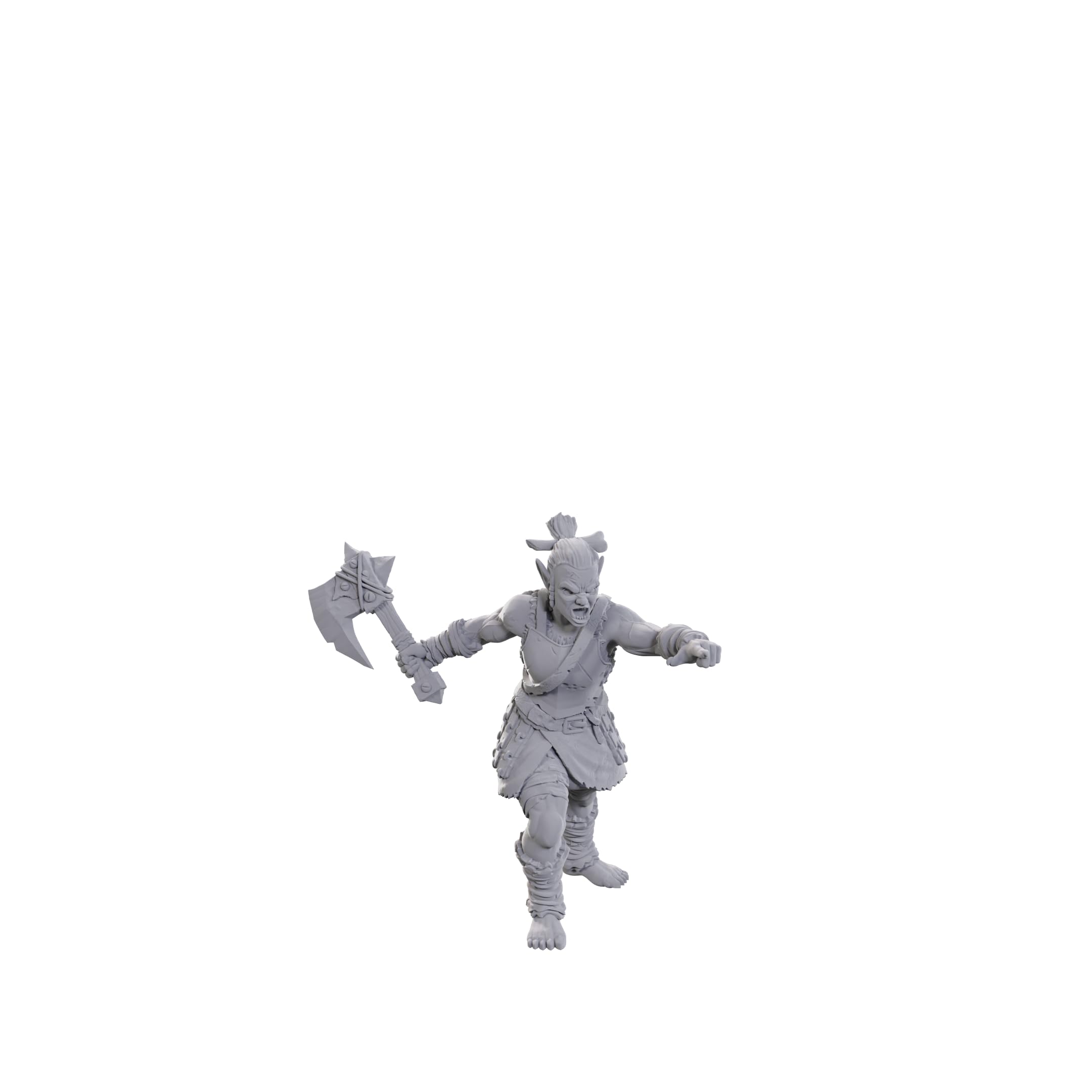 WizKids Pathfinder Battles Deep Cuts Miniatures - Lifeleecher Brawler | Ready to Paint Plastic