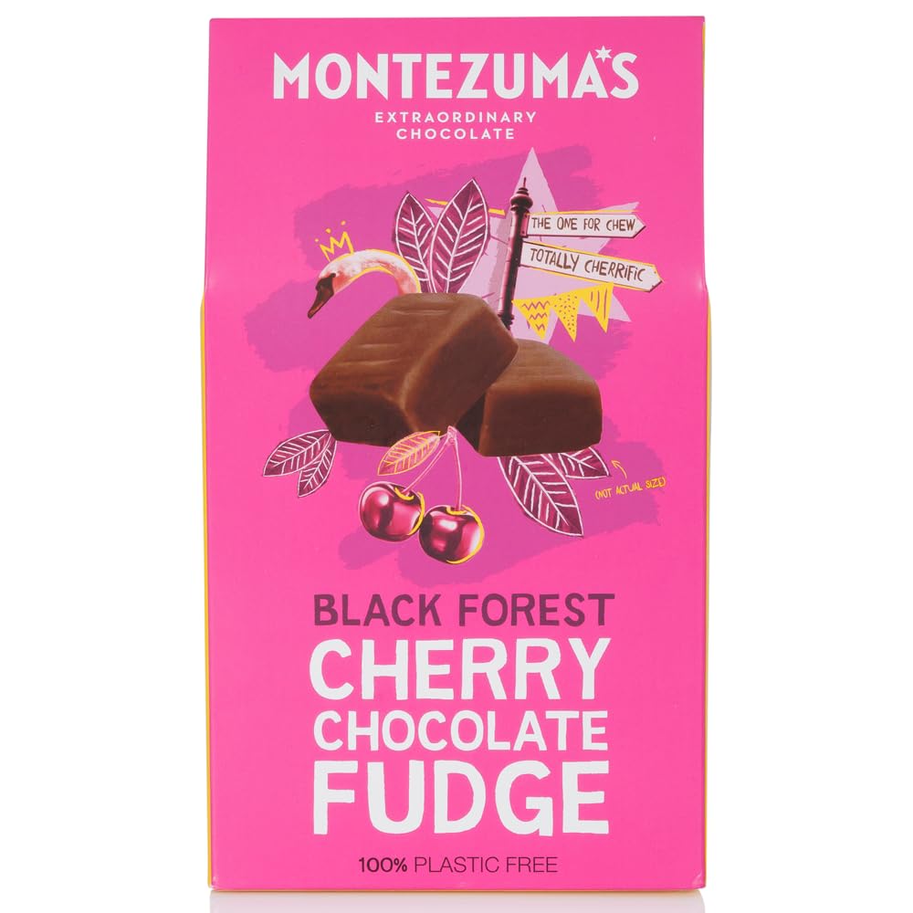 Montezuma's Black Forest Chocolate Fudge, 150g