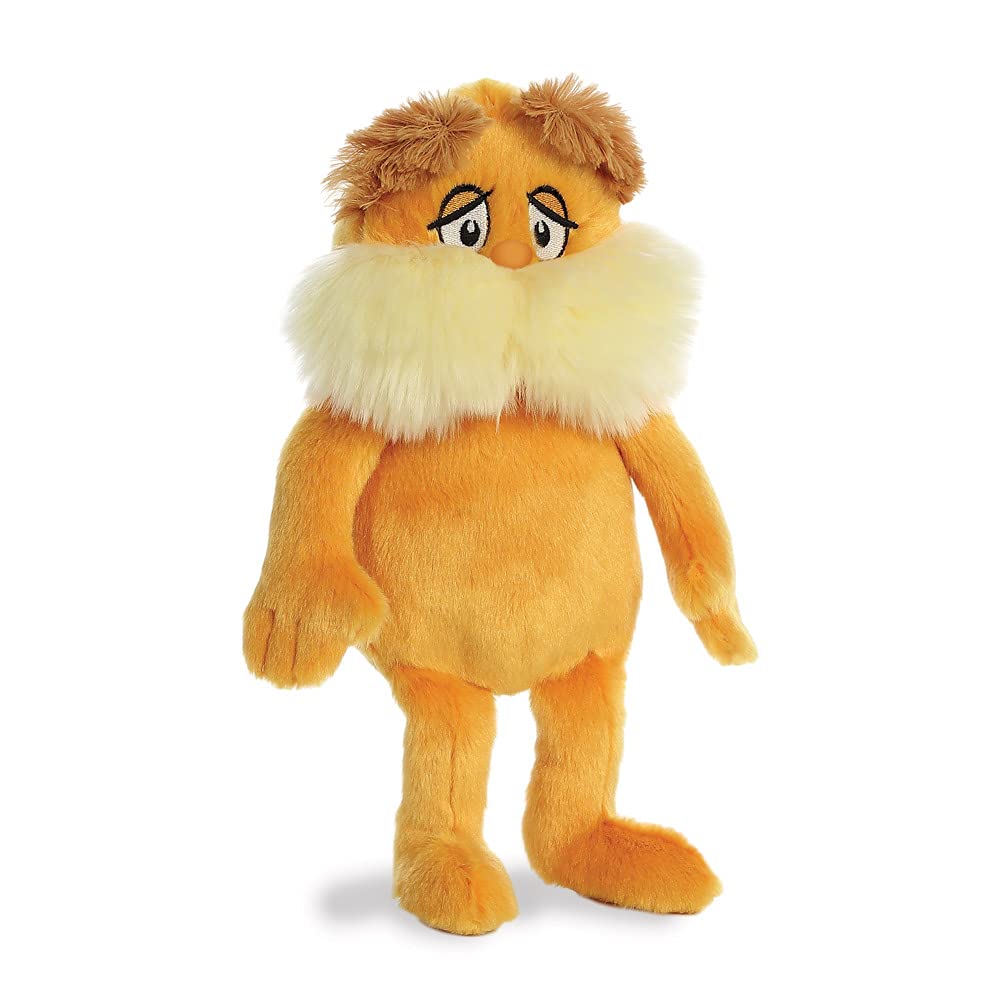 Aurora The Lorax Stuffed Animal - 7.5 Inch Plush | Sits Independently | Suitable from Birth