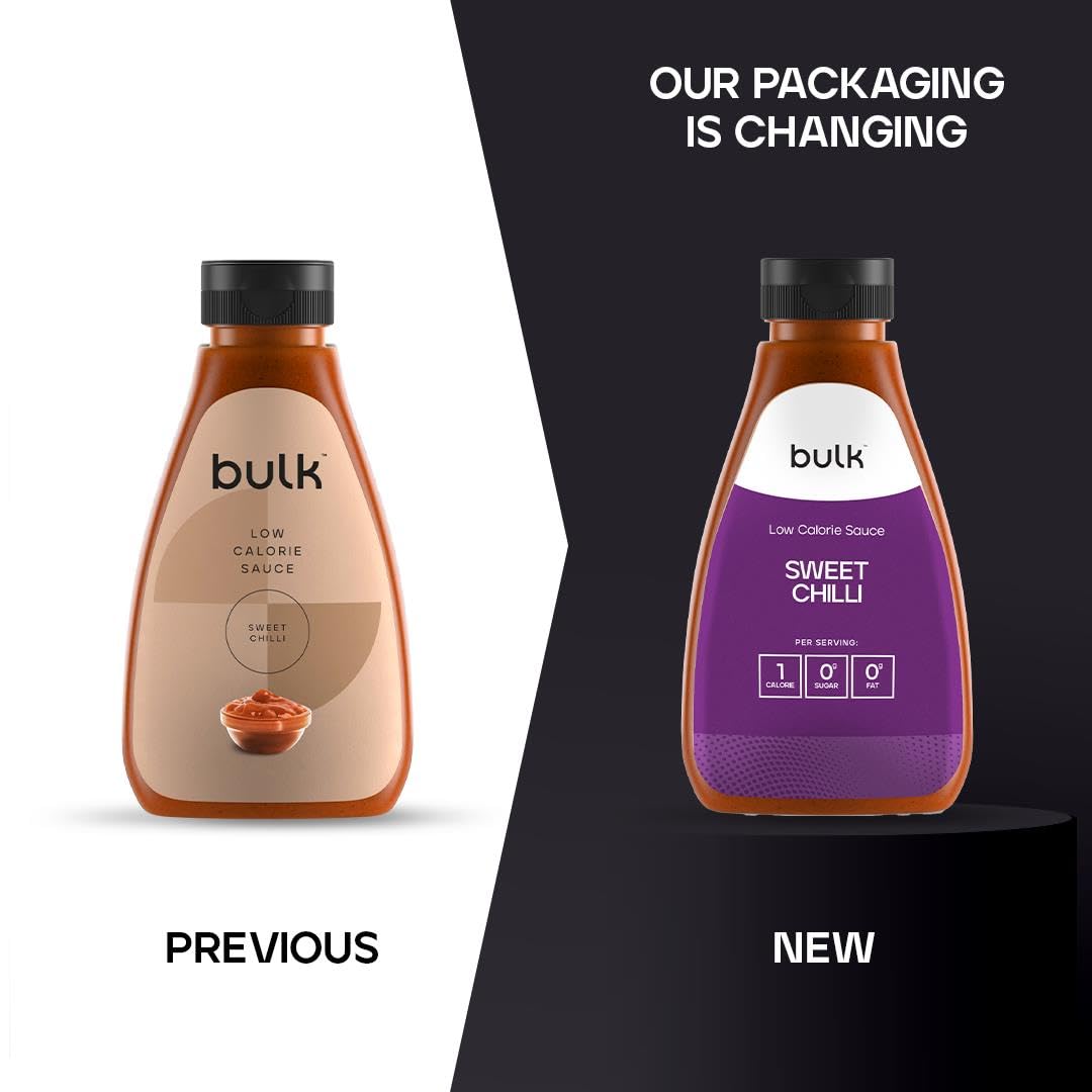 Bulk Low Calorie Sweet Chilli Sauce, 425g – Low Sugar, Fat-Free, 1 kcal per Serving