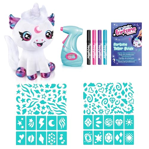 Airbrush Plush Light Up Cosmic Unicorn – Personalize & Decorate with Airbrush Tool 11