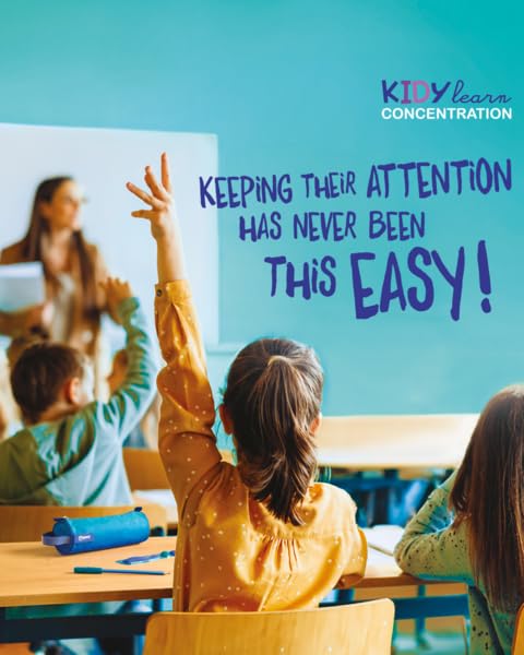 Maped Kidy Learn Concentration 4-Piece School Set - Ruler, Pencil Sharpener, Eraser, Graphite Pencil 8