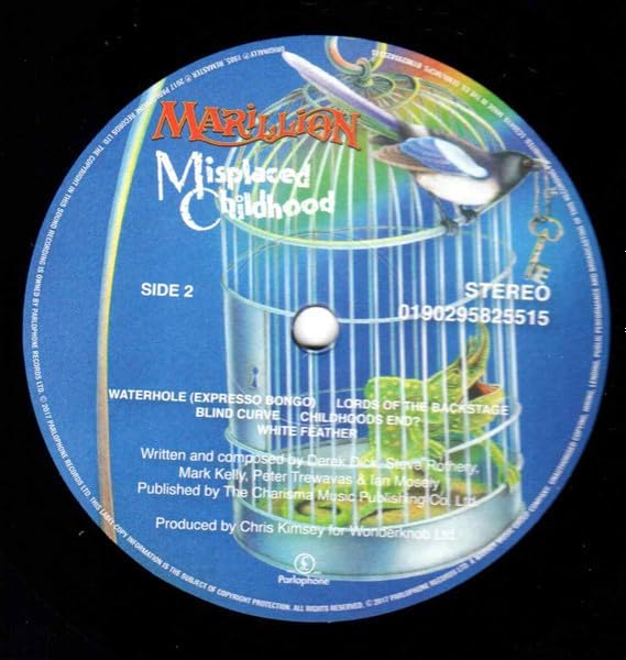 Marillion - Misplaced Childhood (2017) Audio CD 5