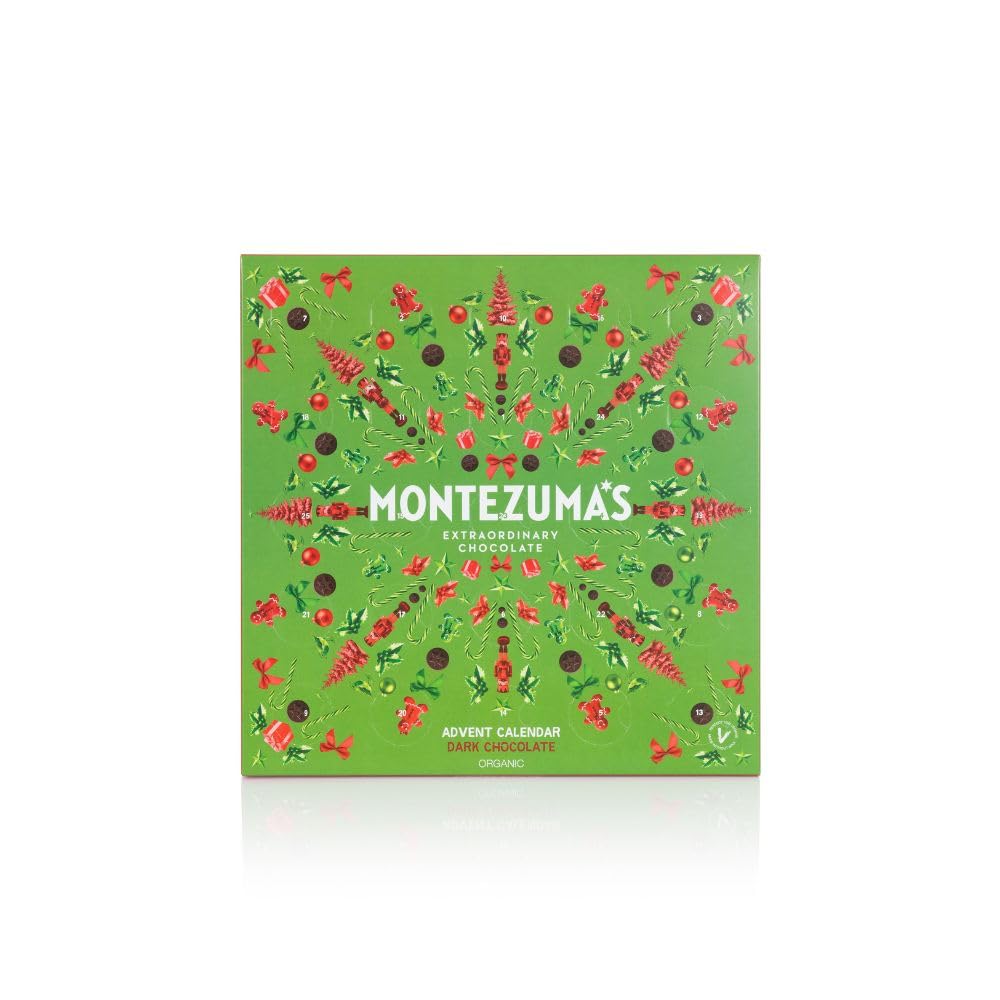 Montezuma's Organic Dark Chocolate Vegan Advent Calendar - 25 Count 1