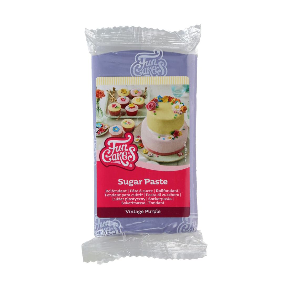 FunCakes - Sugar Paste Vintage Purple 250g