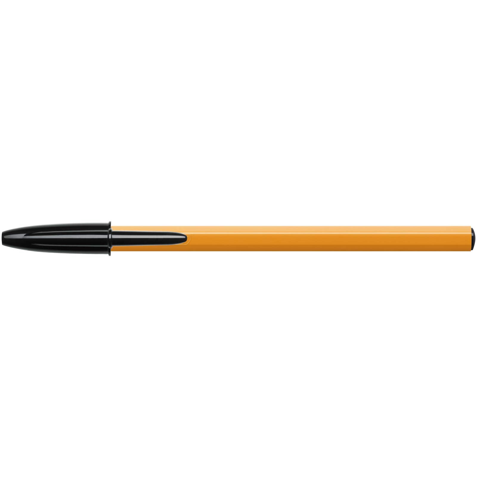 BIC Orange Fine Ballpoint Pens - Black Ink, 0.2mm Fine Point, Box of 20 | Long Lasting & Smudge Free 5
