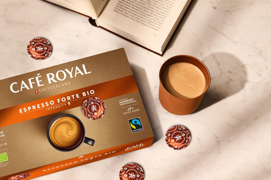 Café Royal Espresso Forte Bio - 50 Pads for Nespresso Professional Machines 5
