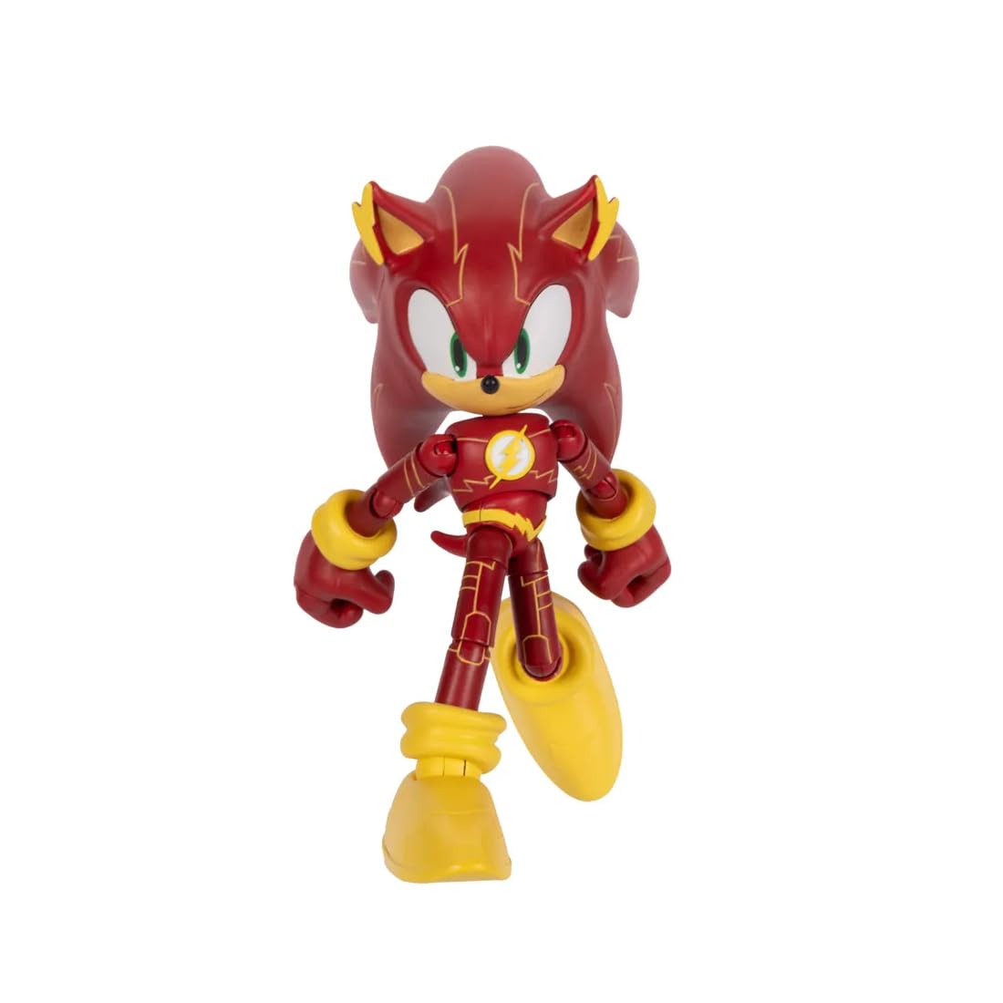 Sonic The Hedgehog DC Crossover Sonic as The Flash Action Figure | 5" / 13cm | 22 Points of Articulation