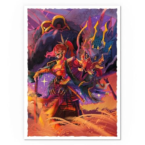 Dragon Shield Standard Matte Art Sleeves – Premium Trading Card Protection with Japanese Art Design