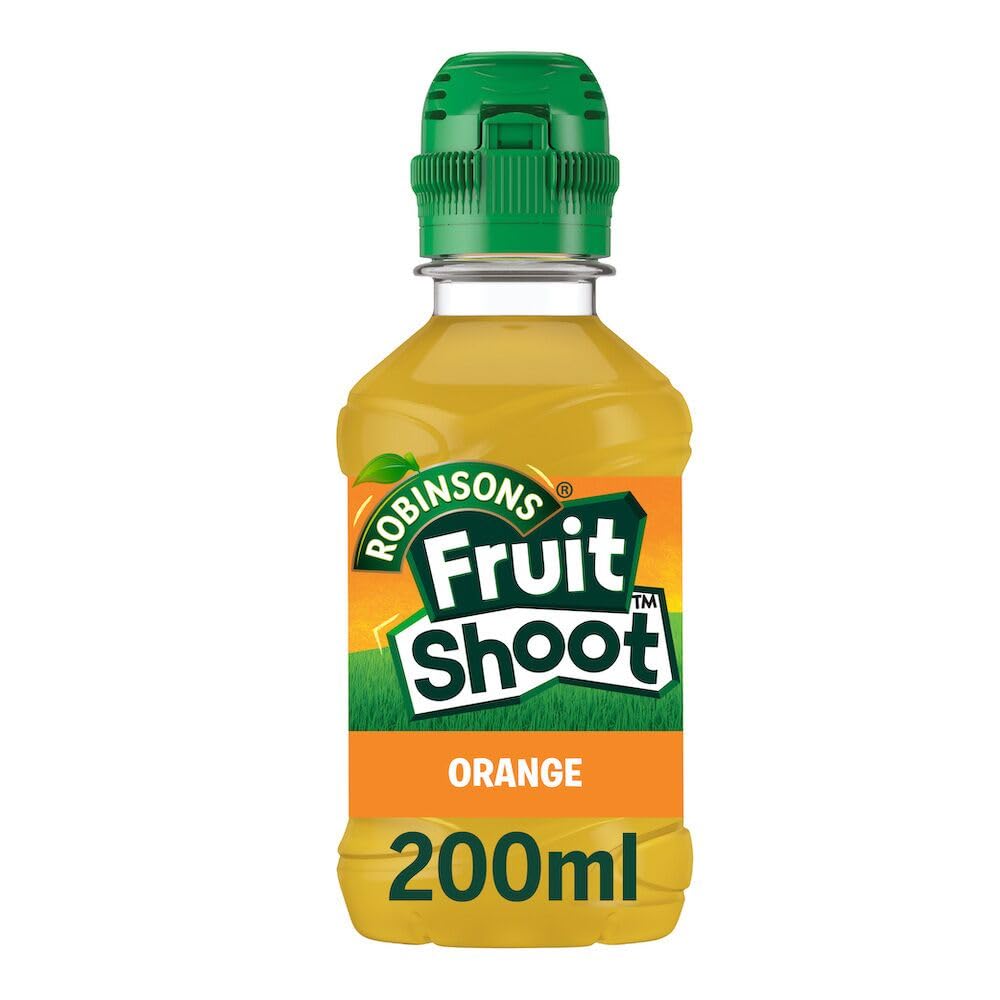Robinsons Fruit Shoot Orange Fruit Juice Drink, 8 x 200ml Bottles