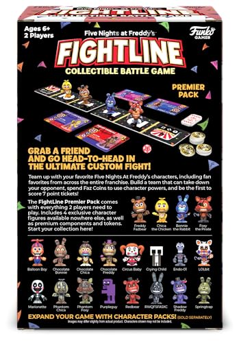 Funko Games Five Nights at Freddy's Fightline Starter Set 6
