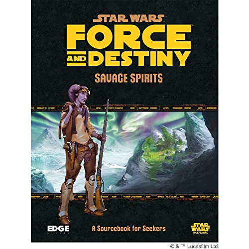 Edge Star Wars Force and Destiny RPG: Savage Spirits Expansion 3