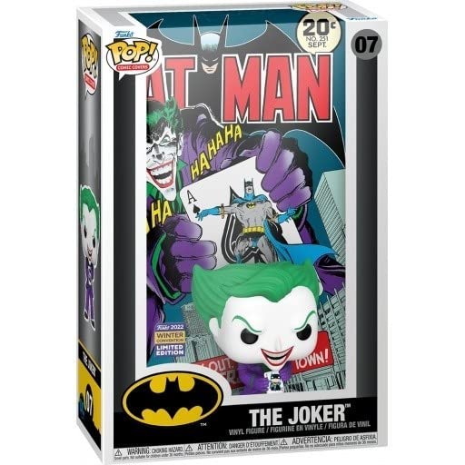 Funko Pop! DC Comics Batman - The Joker Comic Cover Vinyl Figure (65349)