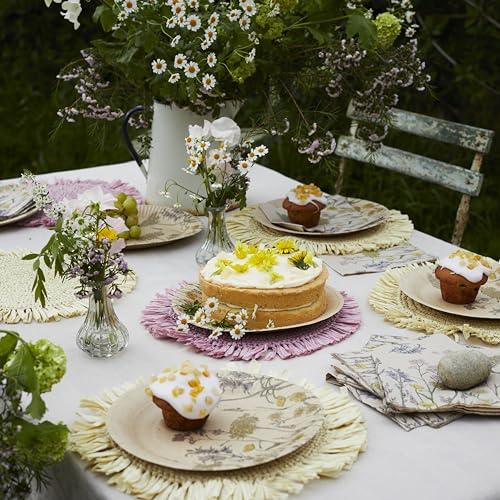 Floral Pretty Pastel Birthday Cake Candles - 16-Pack with Small Flowers by Talking Tables 3