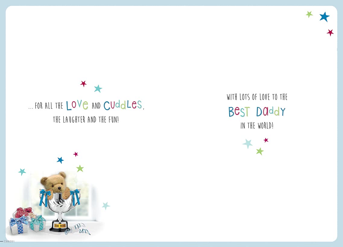 Piccadilly Greetings Regal Publishing Father's Day Card for Daddy | 9 x 6 inches | C88261