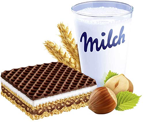 Knoppers Chocolate Hazelnut Wafers, Crispy Cream Filled Snack Bars, Individually Wrapped (Pack of 24, 25g Each) 3