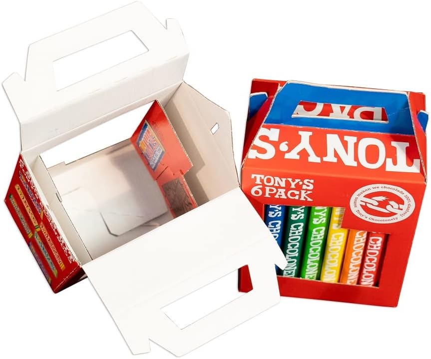 Tony's Chocolonely - Rainbowpack Classic Chocolate Variety Pack (6 x 180g)