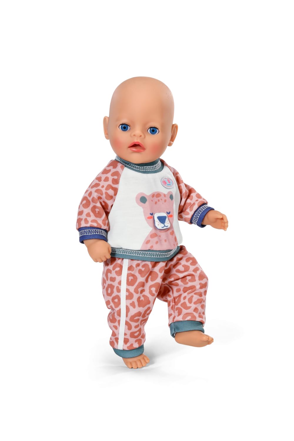 BABY born Jogging Suit - Leopard-Themed Outfit for 36cm Dolls 5