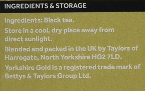 Yorkshire Gold 160 Tea Bags, 500 g (Pack of 6) 3