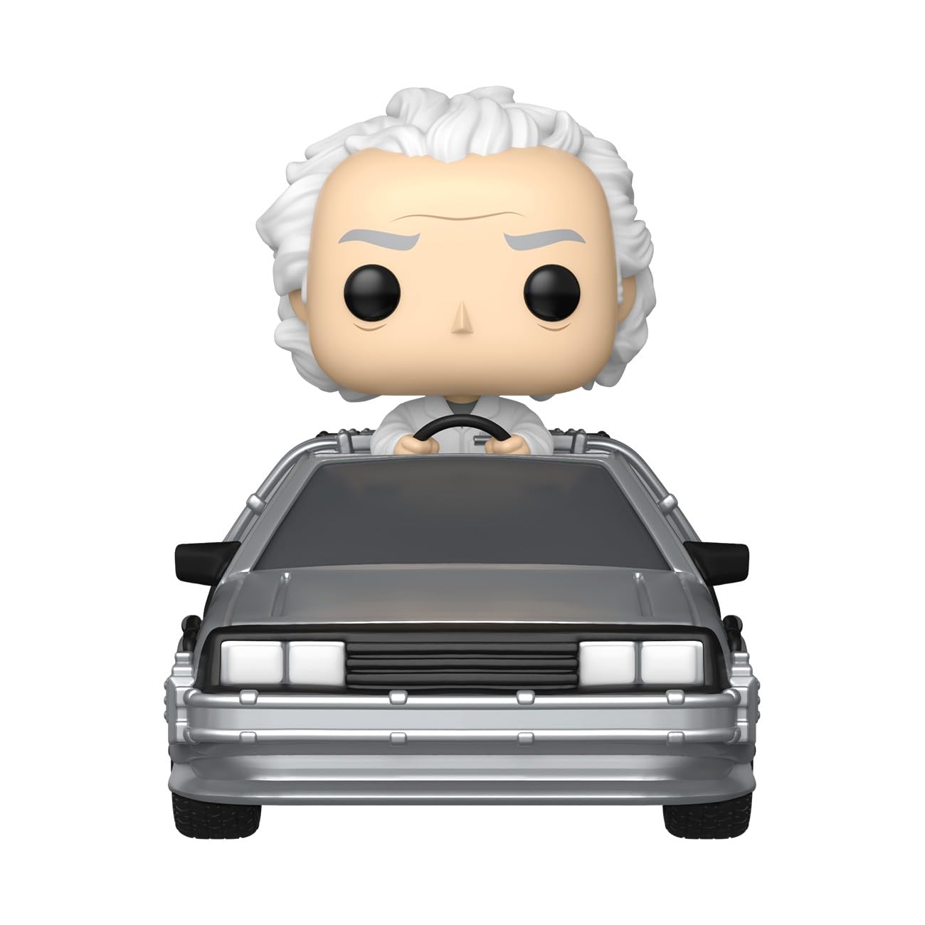 Funko Pop! Rides Deluxe: Back to the Future - Doc With Time Machine Vinyl Figure