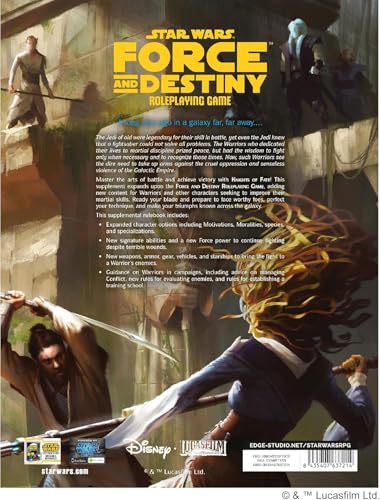Edge Star Wars Force and Destiny RPG: Knights of Fate Expansion 5