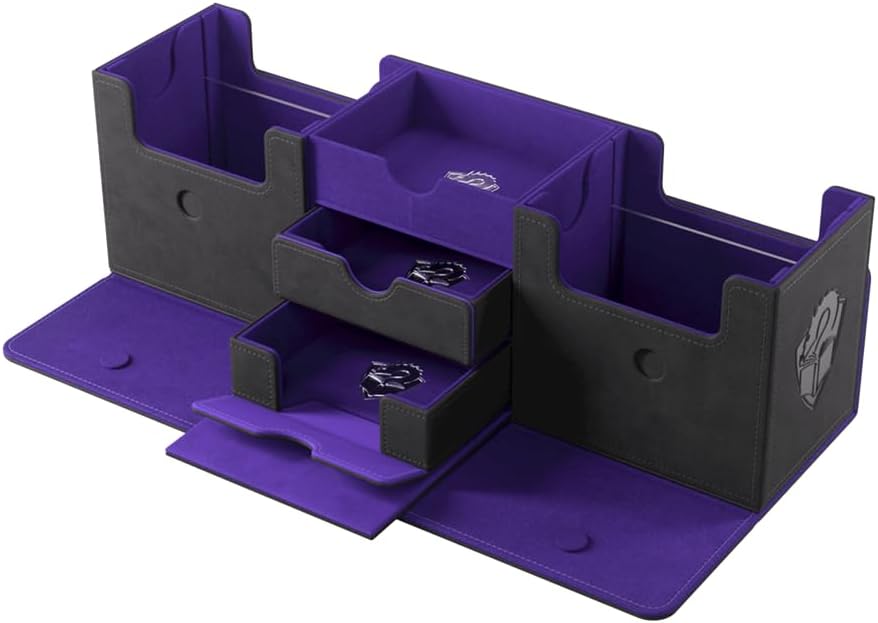Gamegenic The Academic 266+ XL Deck Box Black/Purple 7