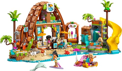 LEGO Friends Family Holiday Beach Resort Toy - 1140-Piece Playset with 6 Mini Dolls & Turtle Figure 7