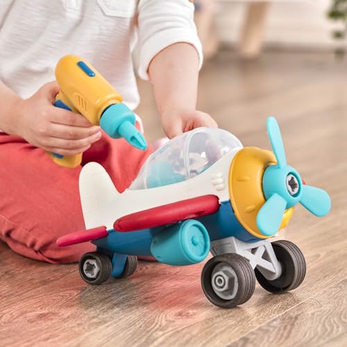 Wonder Wheels Take-Apart Airplane Playset - Building Toy with Drill for Kids 3 Years & Up 8