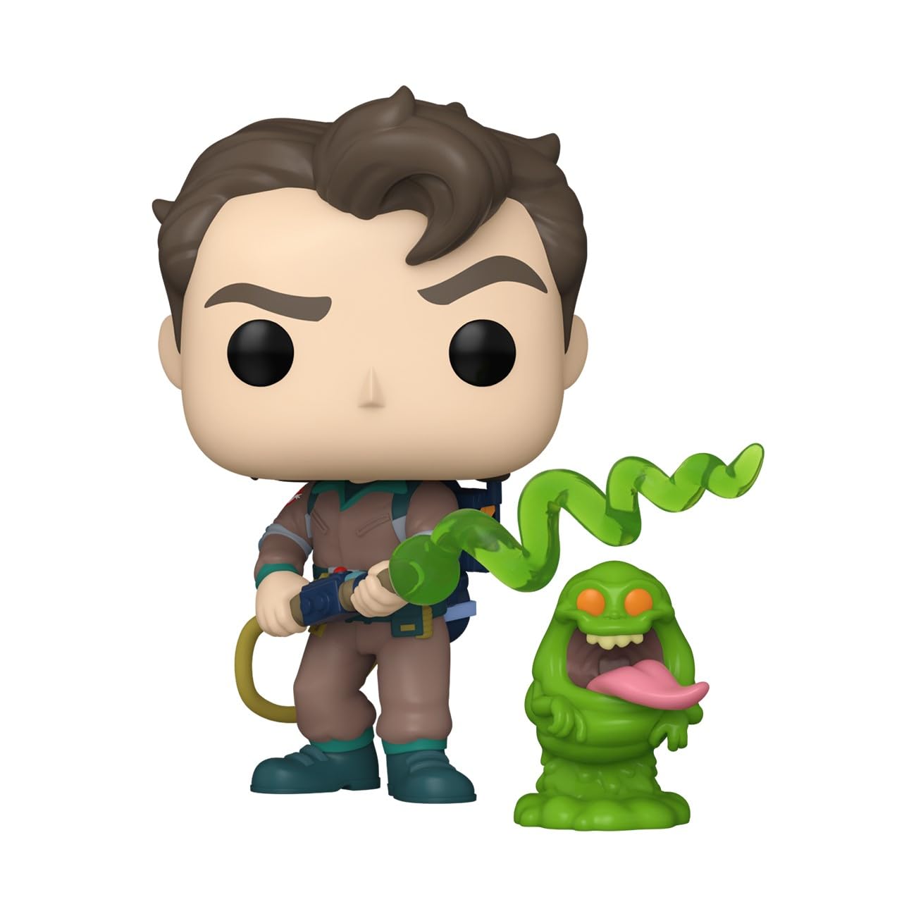 Funko Pop! The Real Ghostbusters - Dr. Peter Venkman with Slimer Vinyl Figure