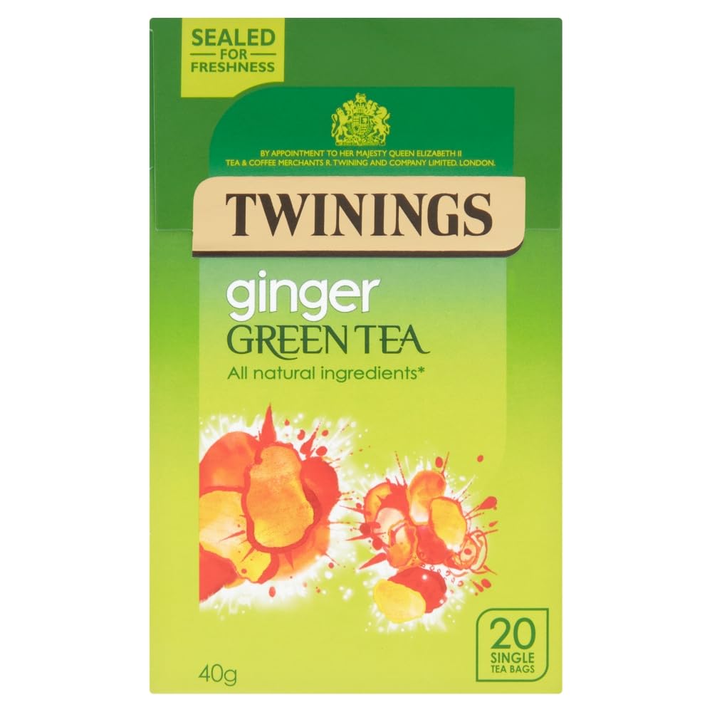 Twinings Green Tea with Ginger 40g - 20 Tea Bags