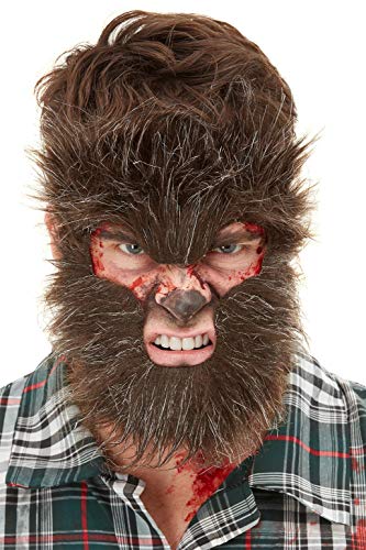Smiffys Werewolf Make-Up FX Face Fur Accessory (50811)