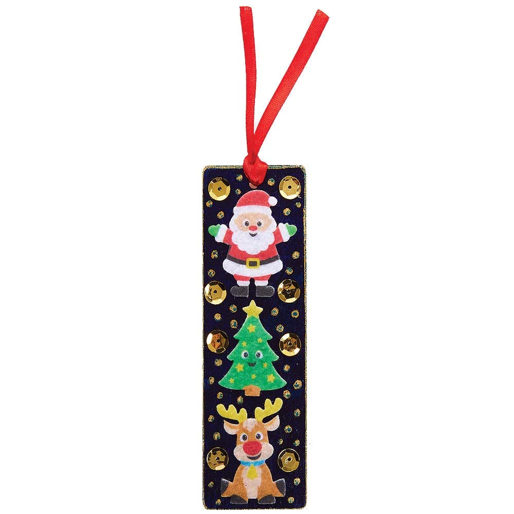 Baker Ross FX380 Christmas Felt Stickers - Pack of 80 Assorted Festive Designs 5