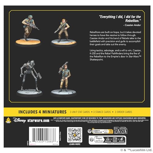 Atomic Mass Games Star Wars Shatterpoint All The Way Squad Pack Miniatures 8