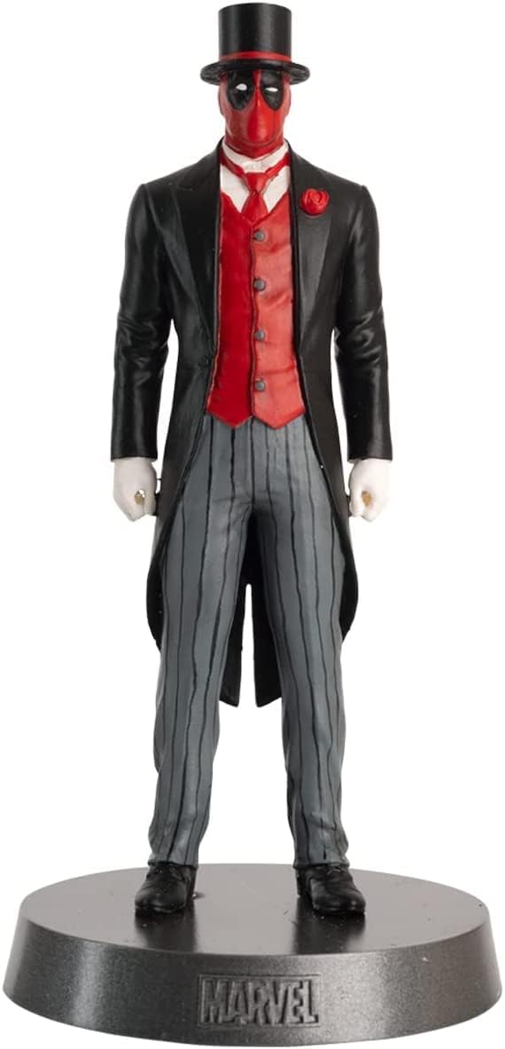 Eaglemoss Collections Marvel Heavyweights - Deadpool Groom Metal Figurine