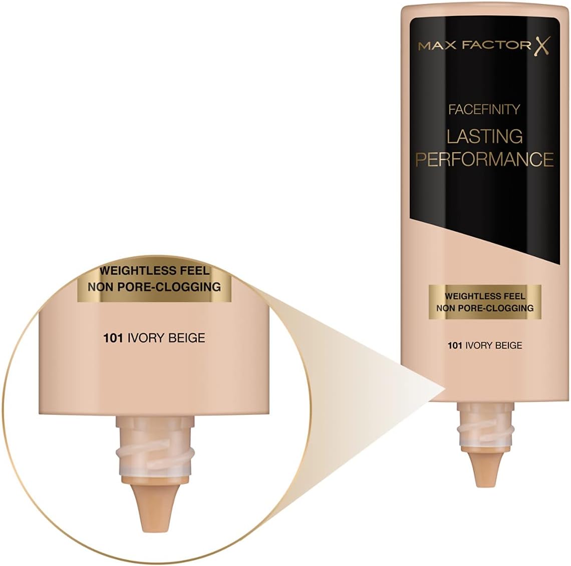 Max Factor Lasting Performance Liquid Foundation - Ivory Beige 101 (35ml) 4