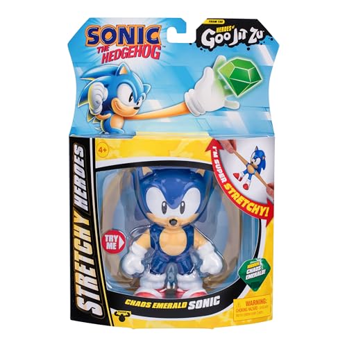 Heroes of Goo Jit Zu Sonic the Hedgehog - Chaos Emerald Sonic Stretchy Figure 6