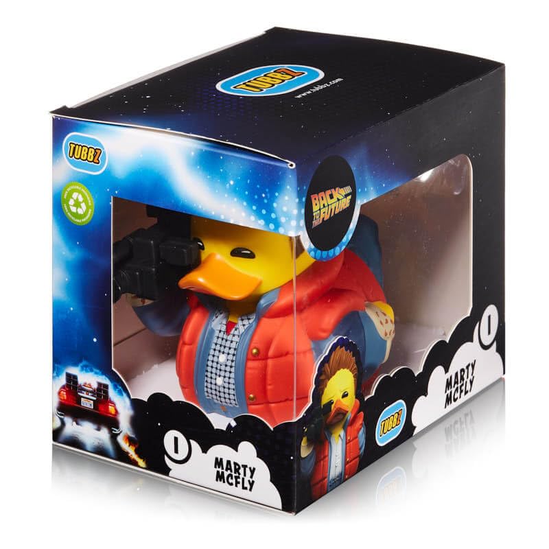 Back to the Future Marty McFly Boxed Edition Vinyl Collectible Duck Figure by TUBBZ 6