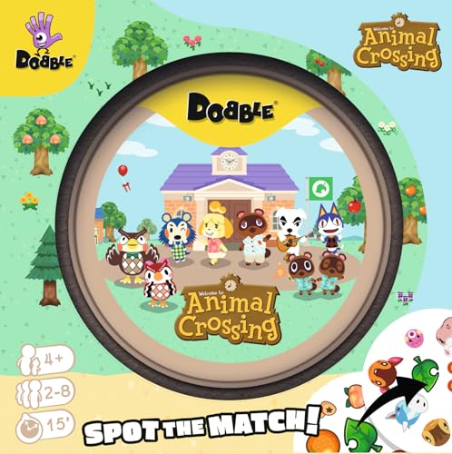 Asmodee Dobble Animal Crossing Family Card Game for 2-8 Players, Ages 4+ 6