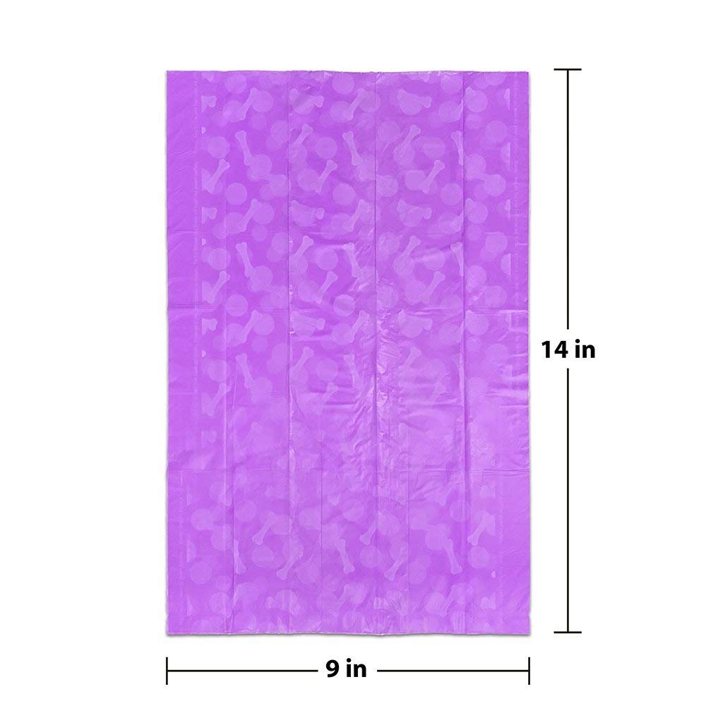 Bags on Board Dog Poo Bags - 140 Count, Leak Proof, Fashion Colors | 10 Rolls 3