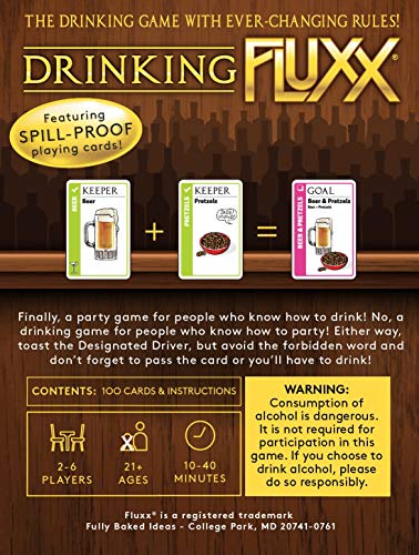 Looney Labs Drinking Fluxx Card Game 4
