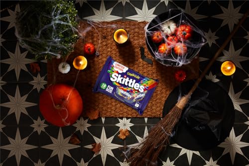 Skittles Darkside Fruchtige Kaubonbons Partypackung – 18 einzeln verpackte Packungen, 324 g 6