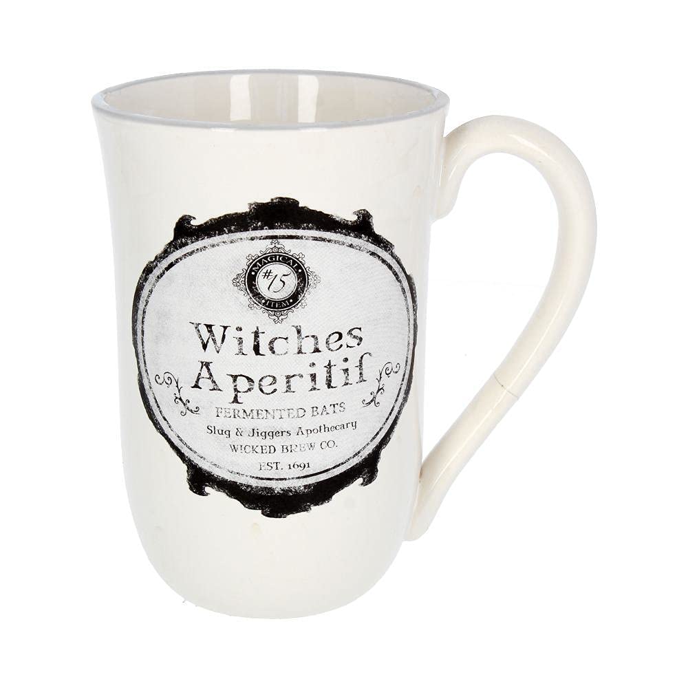 Nemesis Now - Witches Aperitif Mug Ceramic 14.5cm White 4