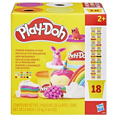 Play-Doh Imagine Anything 18 Pack - Multicoloured Modeling Compound Set 3