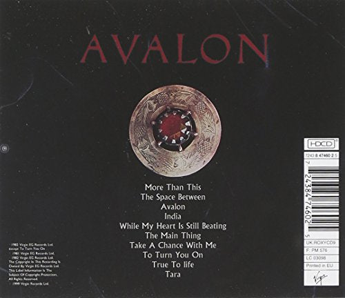 Roxy Music - Avalon Audio CD