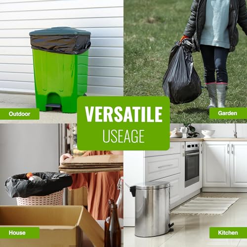 EcoBag Extra Strong Heavy Duty Refuse Sacks - 50 Pack, 70L, Recyclable Bin Bags 3