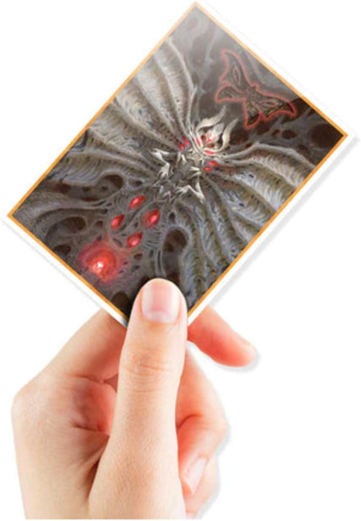 Ultra PRO Magic: The Gathering Trading Cards - Duskmourn APEX Deck Protector Sleeves (Creepy Leather-Bound Set)